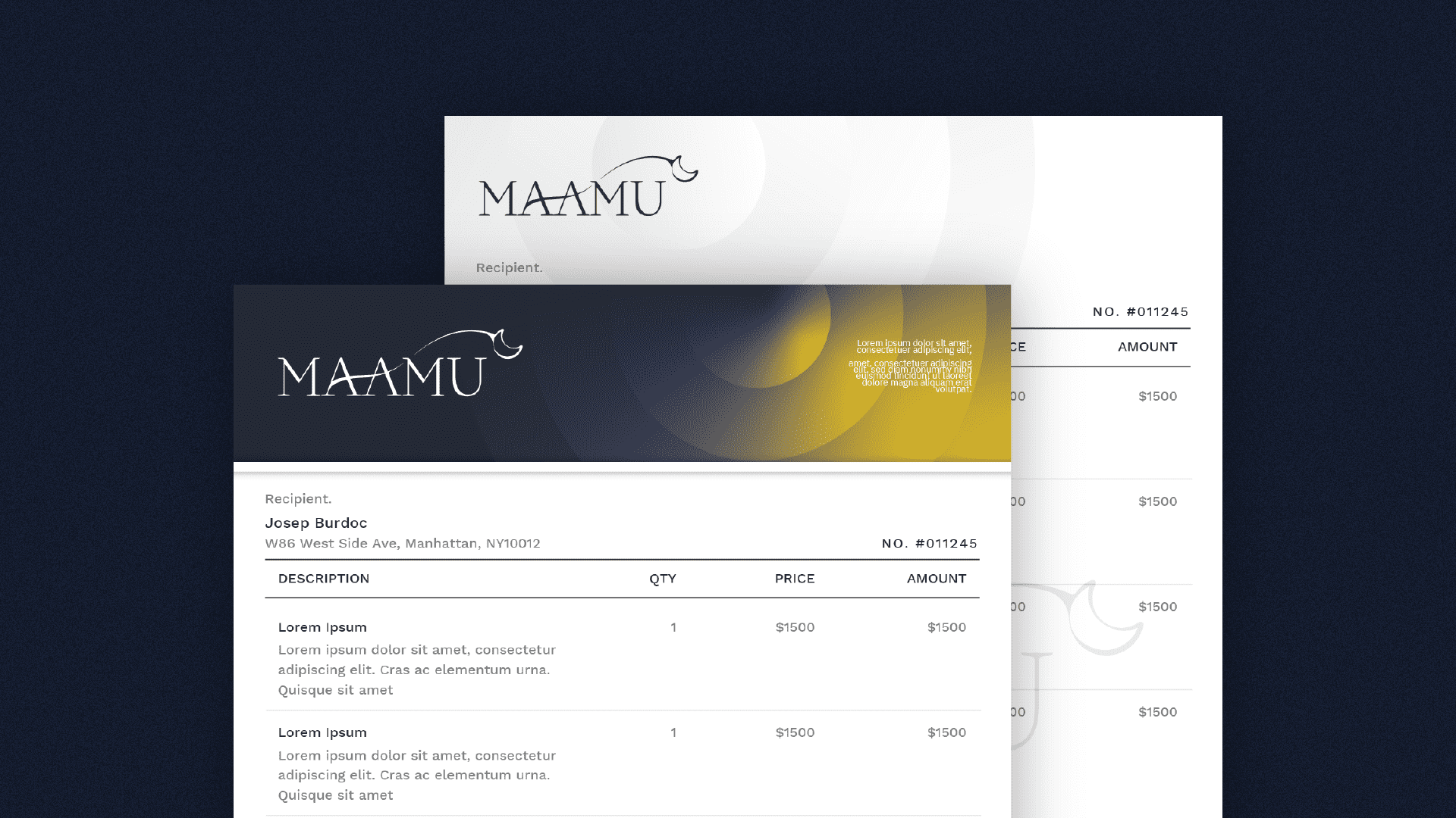 MAAMU Bedding Branding Design | ออกแบบ Branding